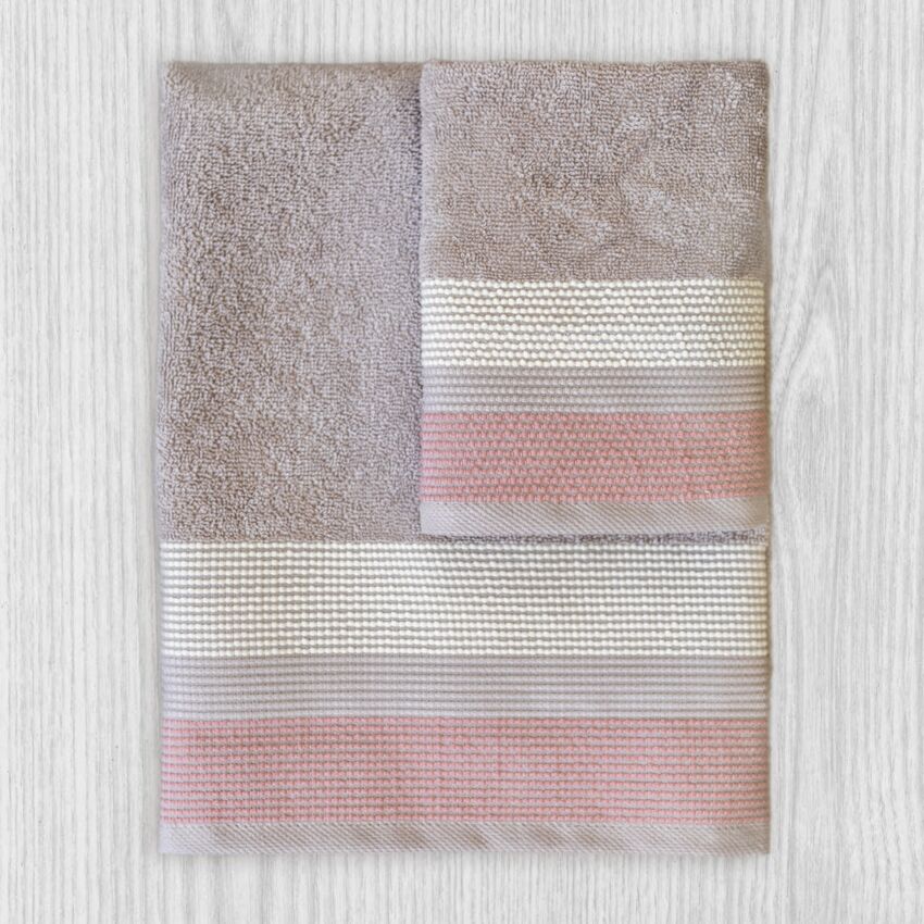 Set Asciugamani 6+6 PUNTINO By Maestri Cotonieri