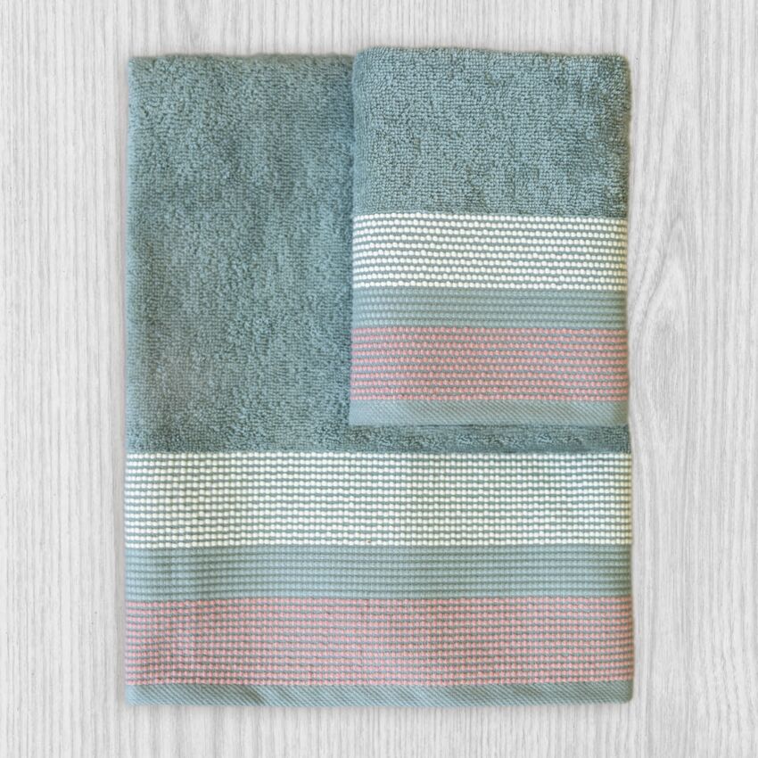 Set Asciugamani 6+6 PUNTINO By Maestri Cotonieri