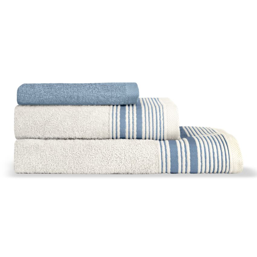 Set Asciugamani 1+1 MIA + lavette By Maestri Cotonieri