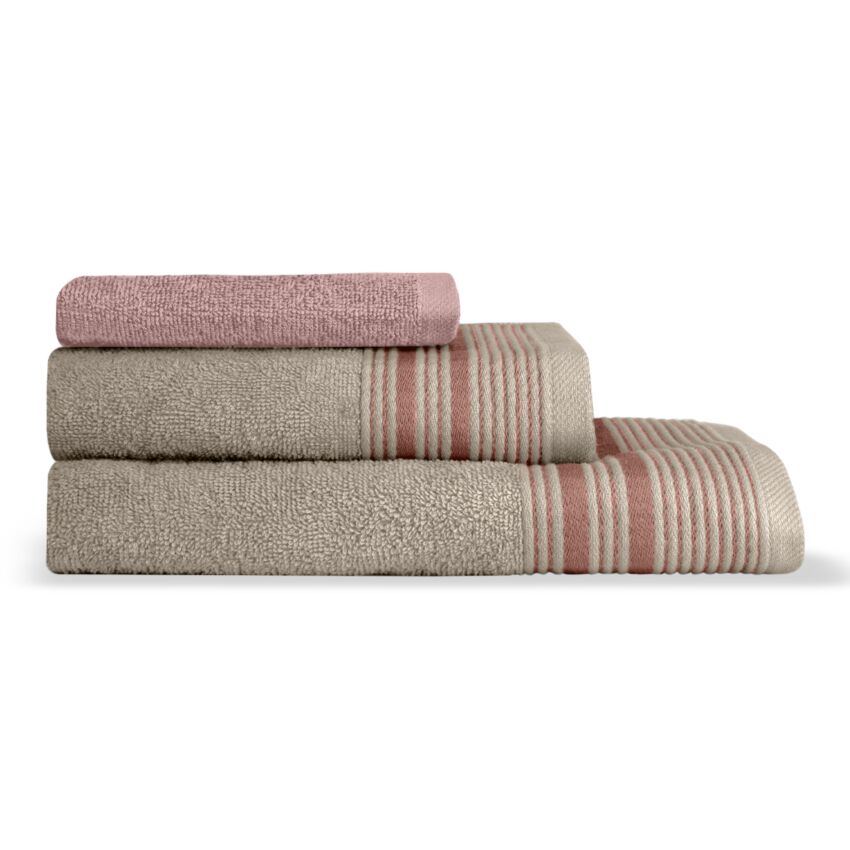 Set Asciugamani 1+1 MIA + lavette By Maestri Cotonieri