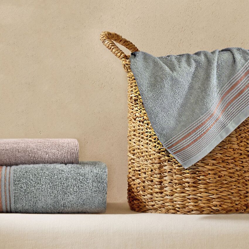 Set Asciugamani 1+1 MIA + lavette By Maestri Cotonieri