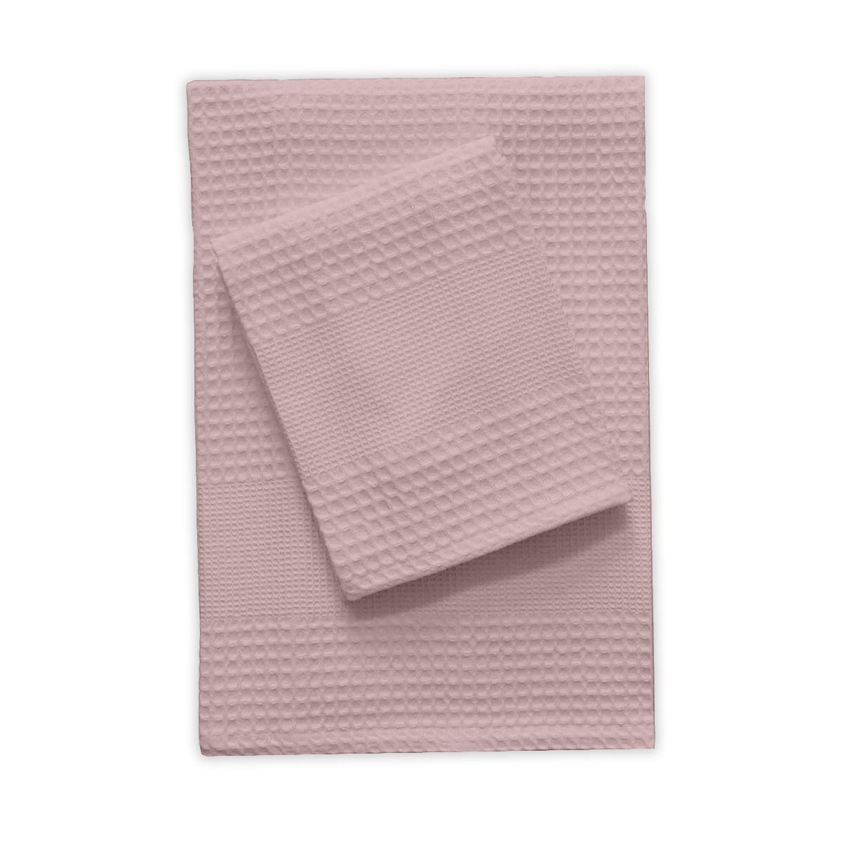 Set 1+1 Asciugamano e Ospite Nido D'Ape by Maestri Cotonieri