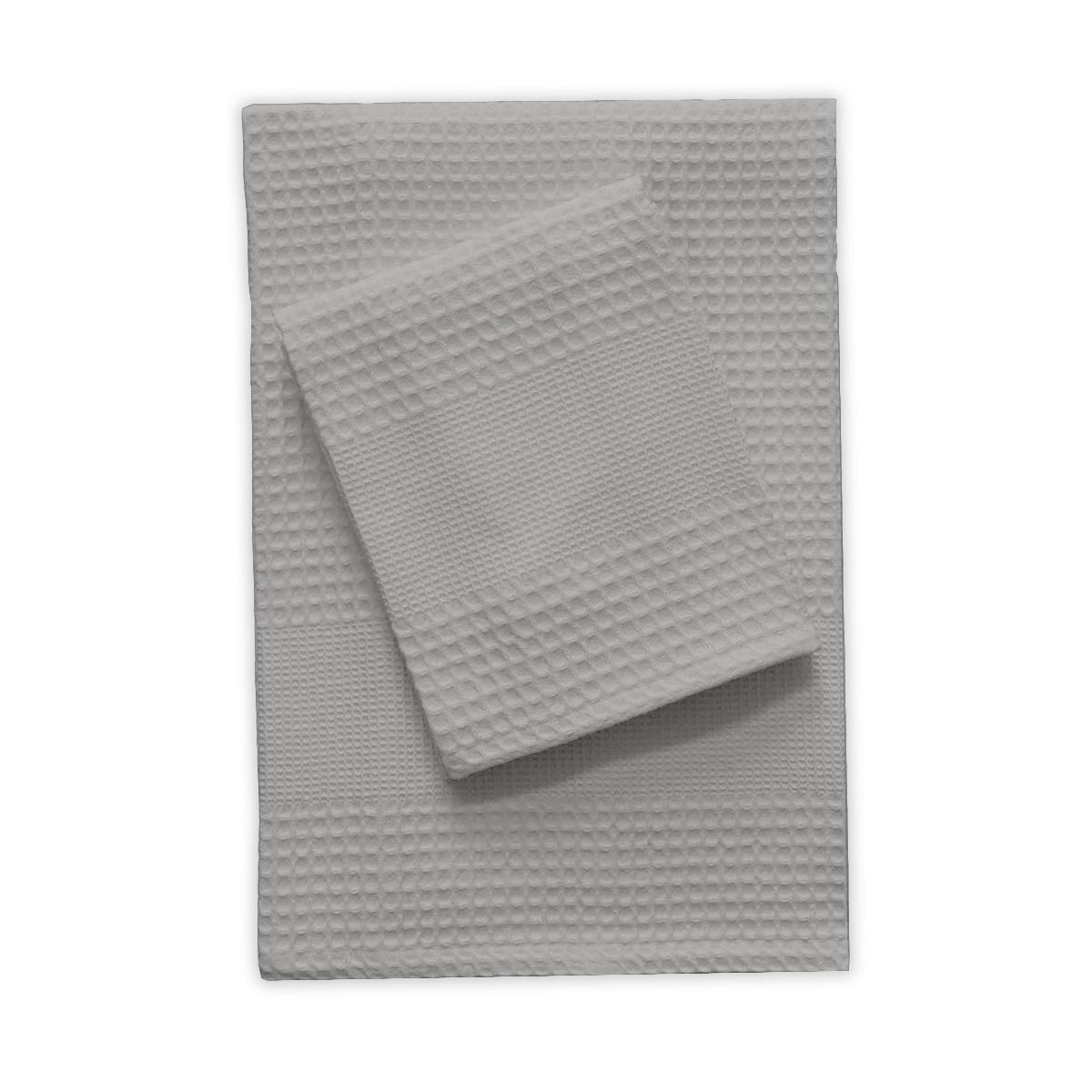 Set 1+1 Asciugamano e Ospite Nido D'Ape by Maestri Cotonieri