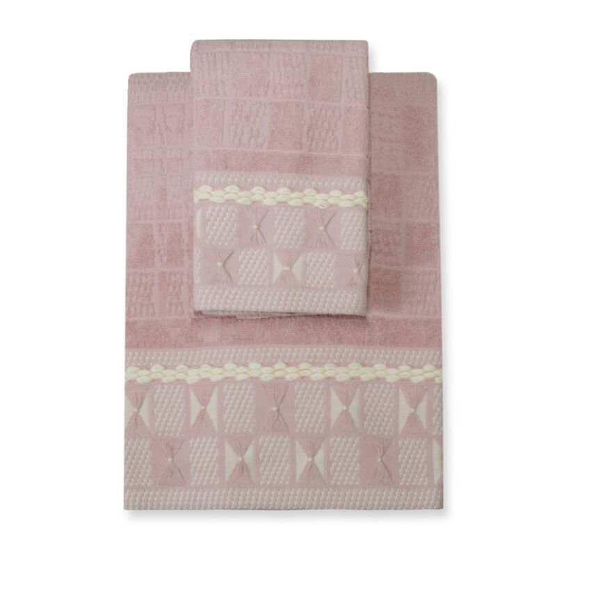 Set Asciugamani 1+1 MURANO By Maestri Cotonieri