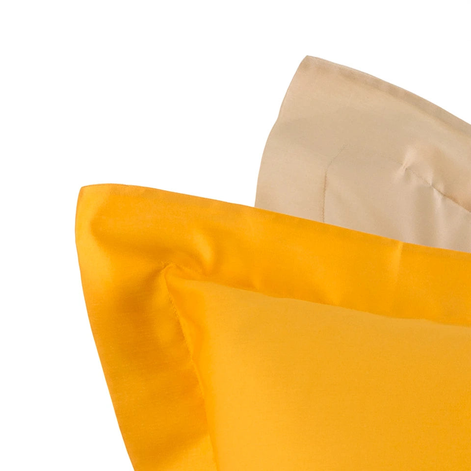 Completo Copripiumino Antibes Matrimoniale in Raso di Puro Cotone 200 TC – Via Roma 60