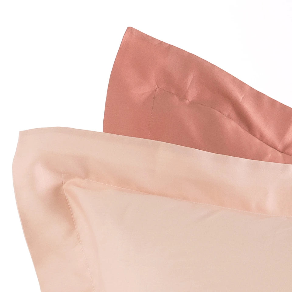 Completo Copripiumino Antibes Matrimoniale in Raso di Puro Cotone 200 TC – Via Roma 60