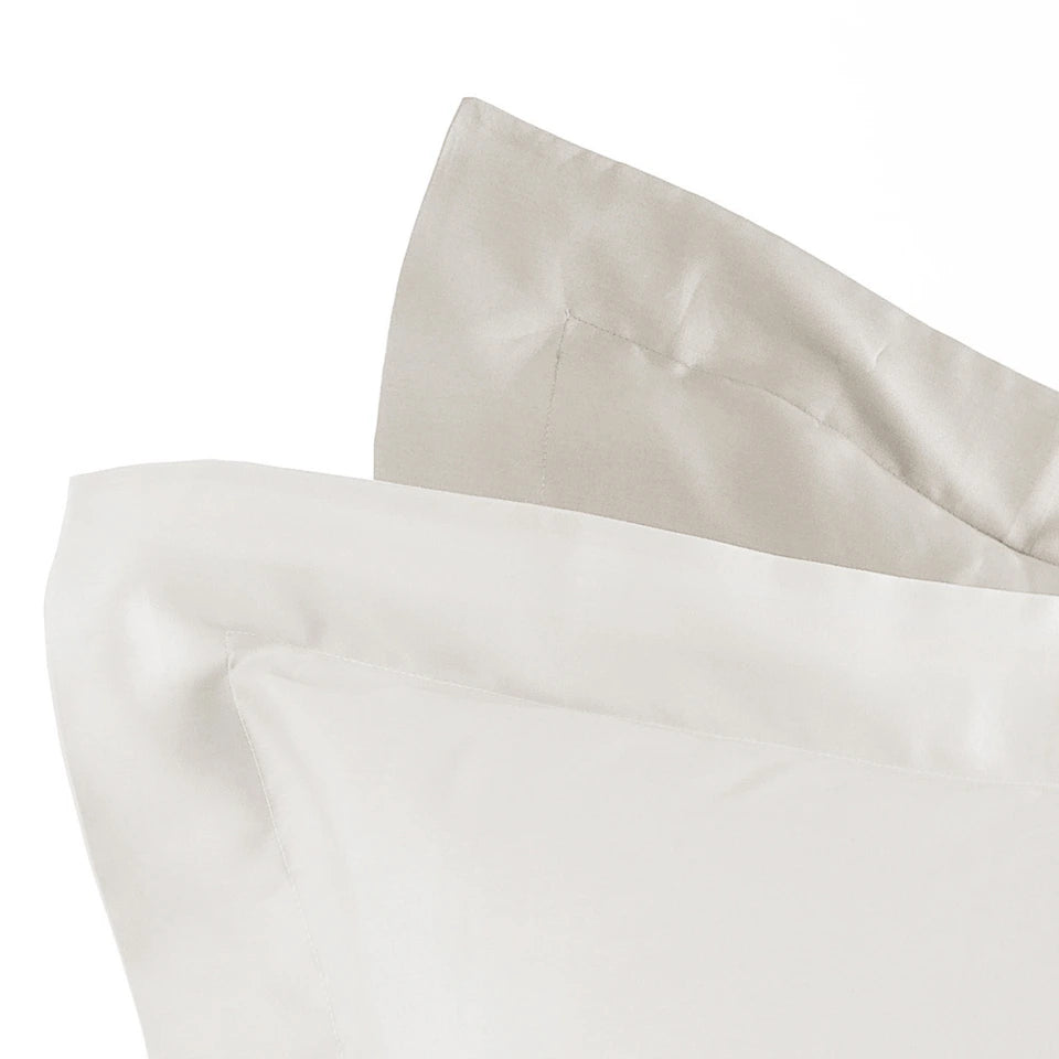 Completo Copripiumino Antibes Matrimoniale in Raso di Puro Cotone 200 TC – Via Roma 60