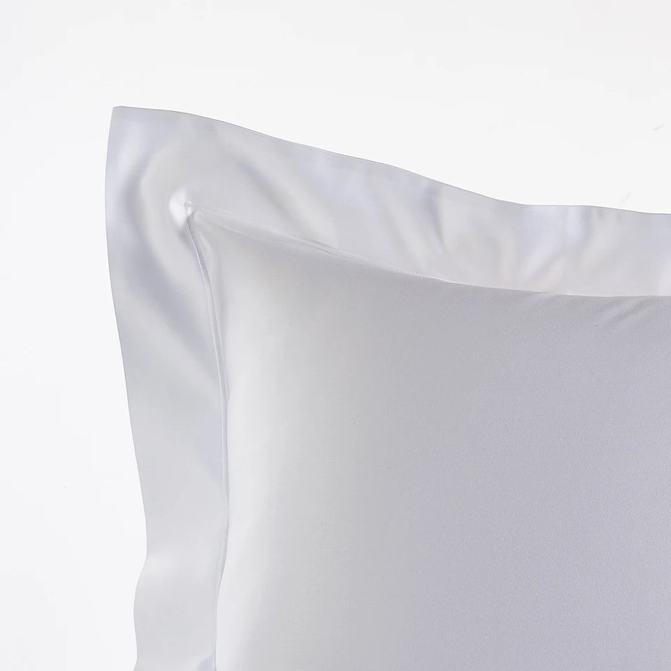 Completo Copripiumino Montecarlo Matrimoniale 1000 TC in Raso di Puro Cotone – Via Roma 60