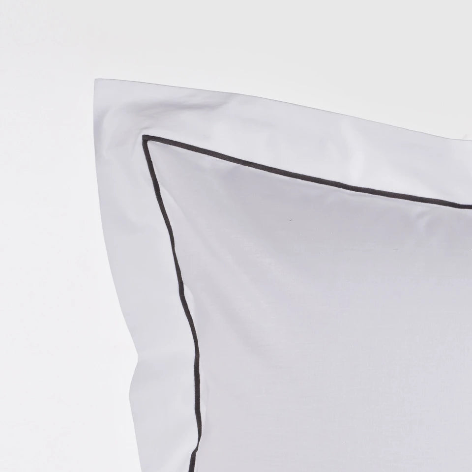 Completo Copripiumino Percalle Luxury Matrimoniale 200 TC in Puro Cotone – Via Roma 60