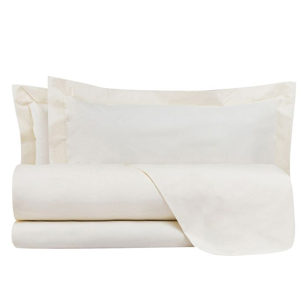 Completo Lenzuola Firenze Matrimoniale in Cotone Percalle 500 Fili – Via Roma 60