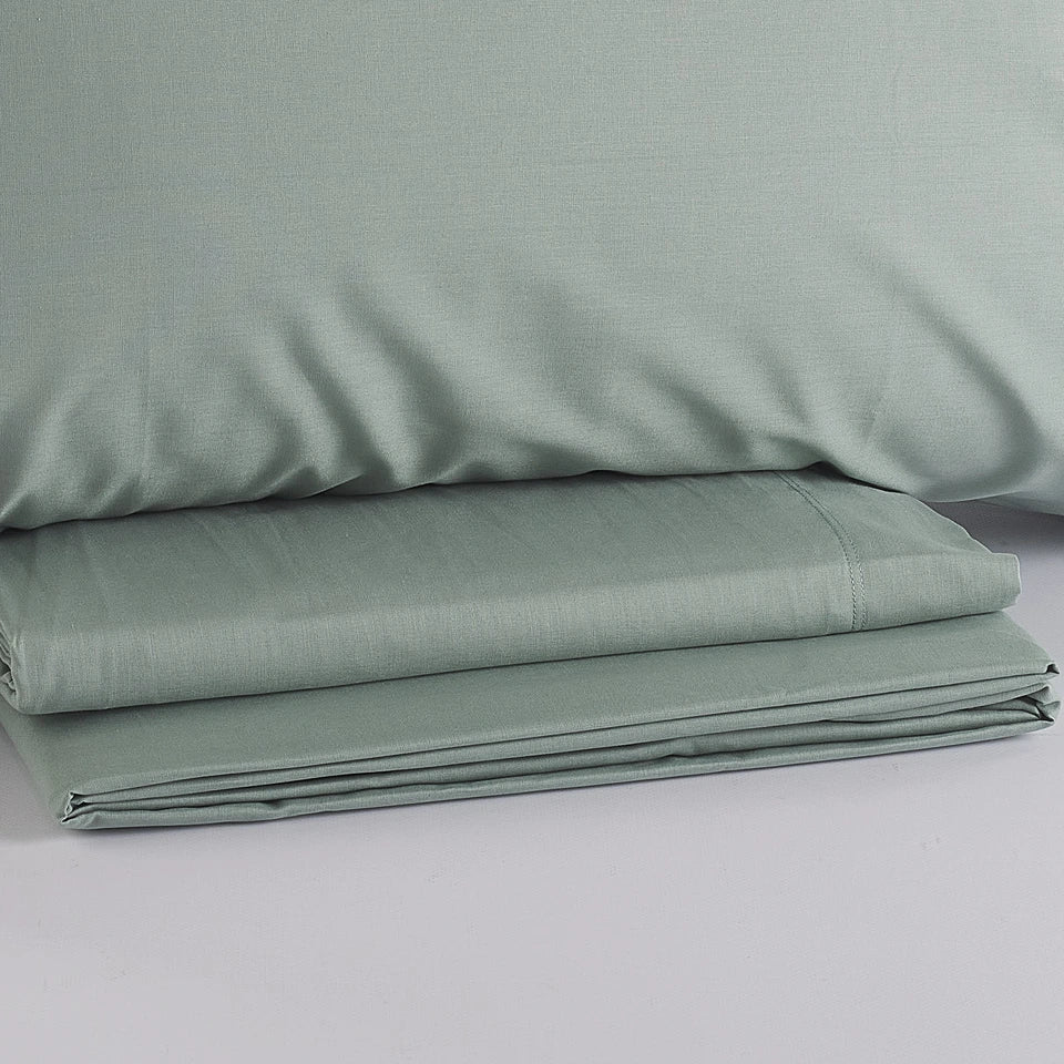 Completo Lenzuola No Stiro Tekno Time® – Tinta Unita Made in Italy - Maè
