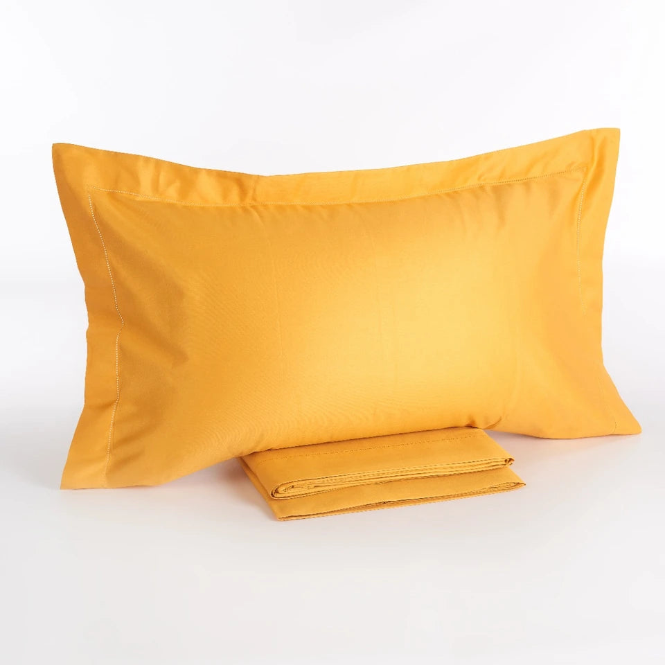 Completo Lenzuola Matrimoniale in Raso di Cotone Chantal – 200 Fili TC – Via Roma 60