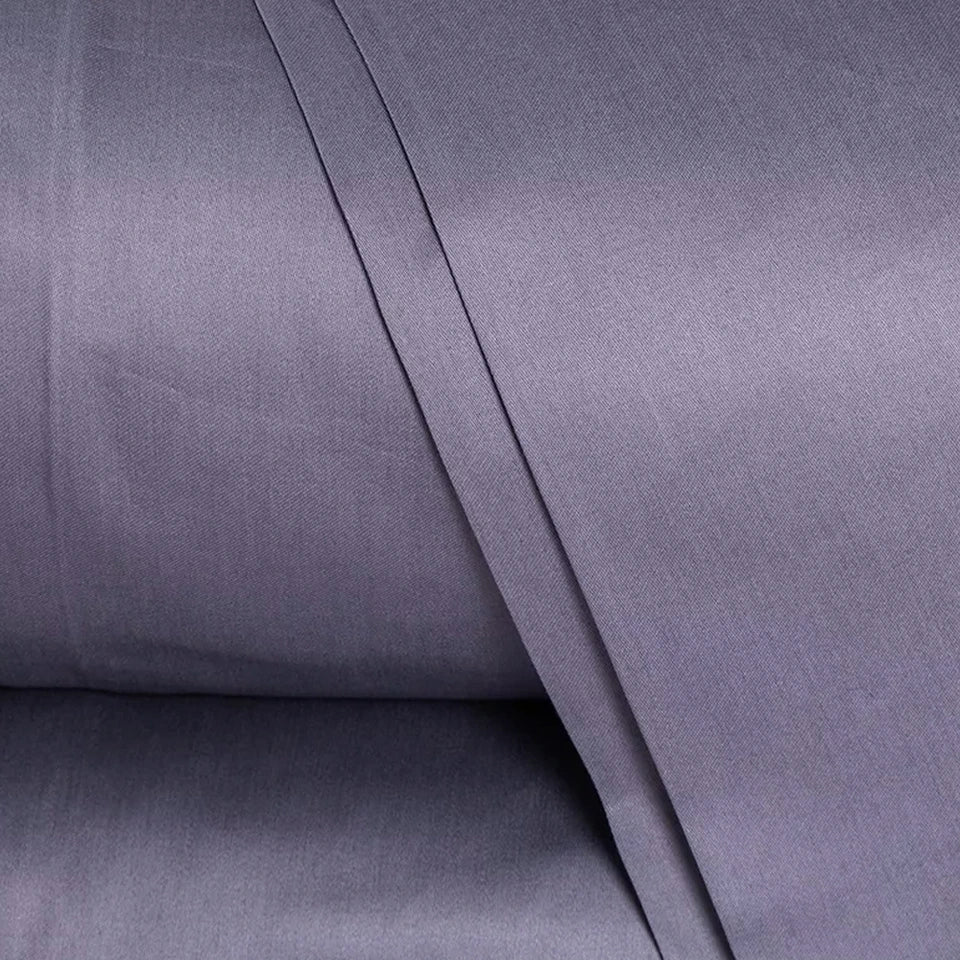 Completo Lenzuola Matrimoniale in Raso di Cotone Chantal – 200 Fili TC – Via Roma 60