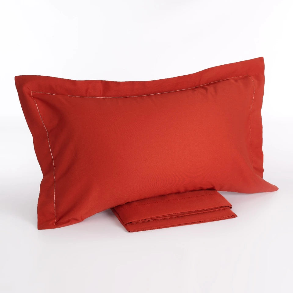 Completo Lenzuola Matrimoniale in Raso di Cotone Chantal – 200 Fili TC – Via Roma 60