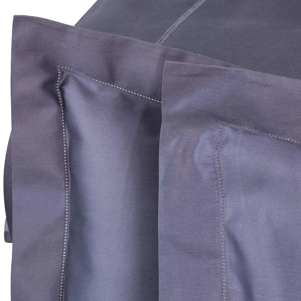 Completo Lenzuola Matrimoniale in Raso di Cotone Chantal – 200 Fili TC – Via Roma 60