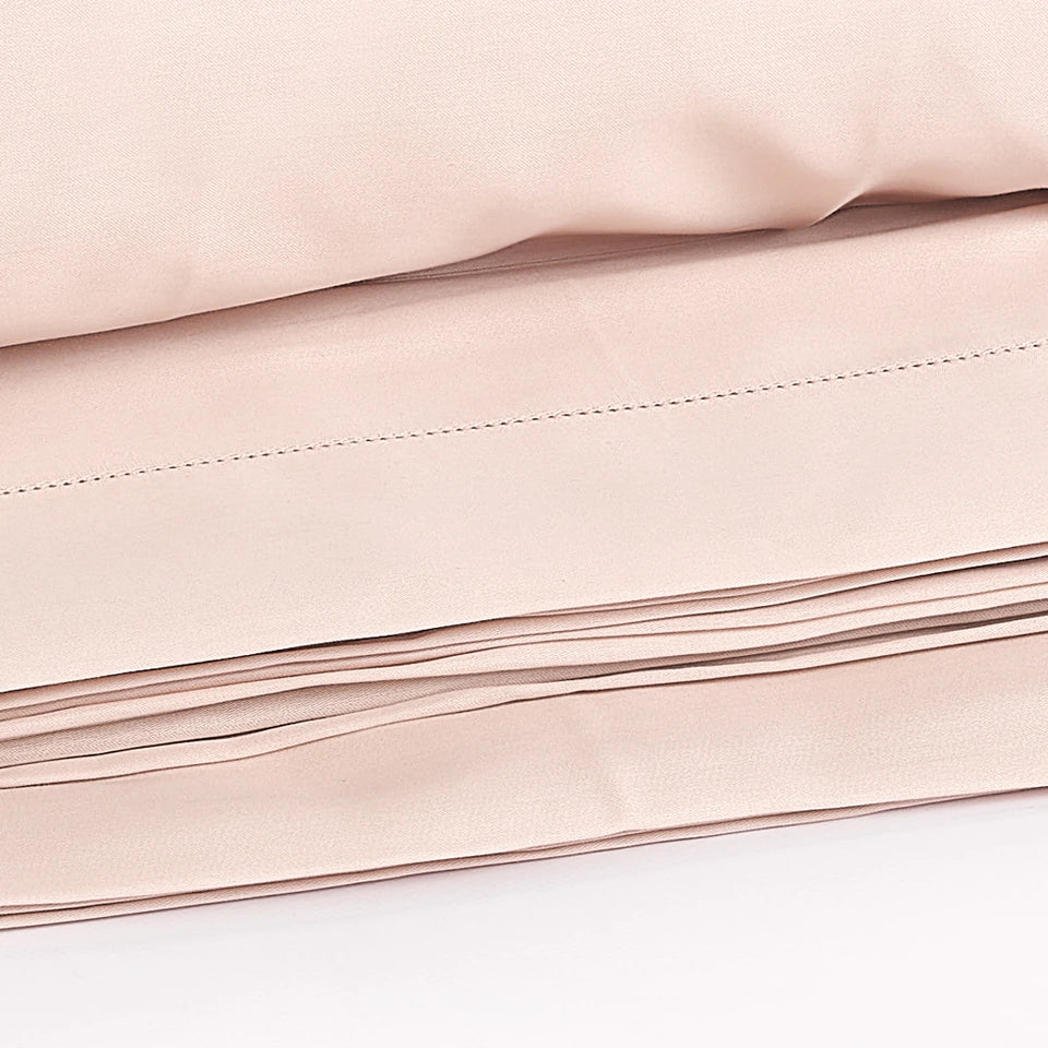 Completo Lenzuola Matrimoniale in Raso di Cotone Chantal – 200 Fili TC – Via Roma 60