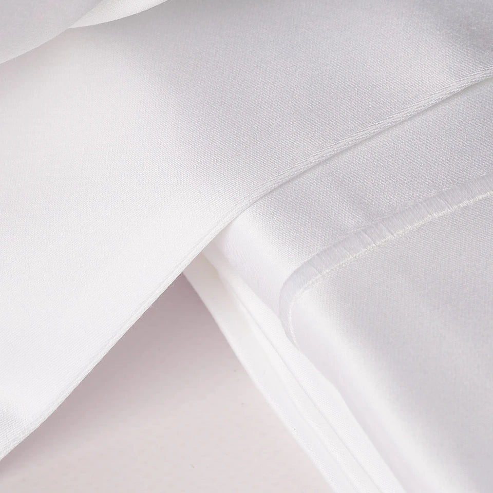 Completo Lenzuola Montecarlo Matrimoniale 1000 TC in Raso di Puro Cotone – Via Roma 60