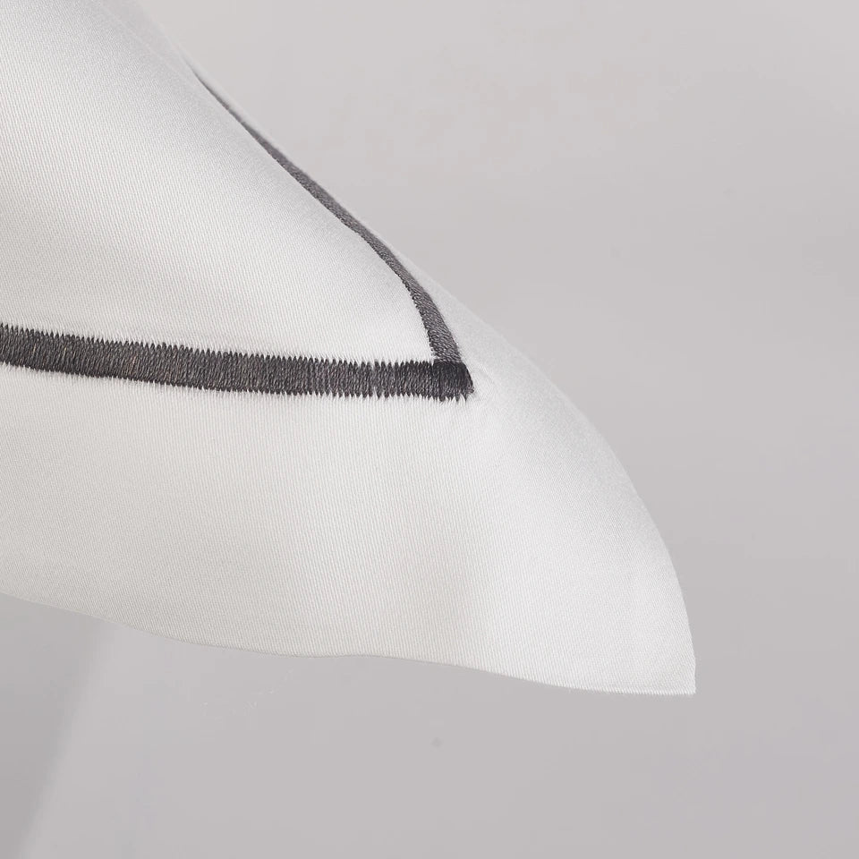 Completo Lenzuola Raso Luxury Matrimoniale 300 TC in Puro Cotone – Via Roma 60