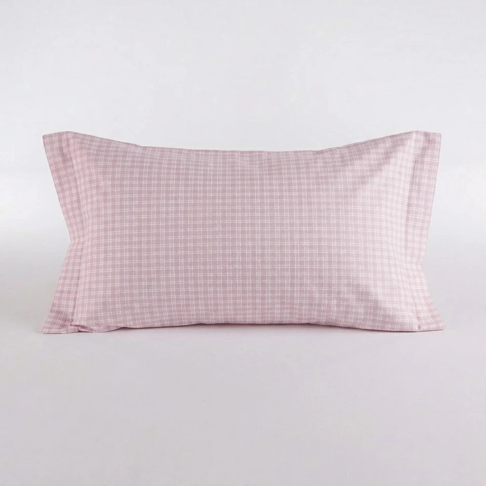 Federa Singola con Volani Oxford Quadrettini 50x80 cm Maè - Via Roma 60