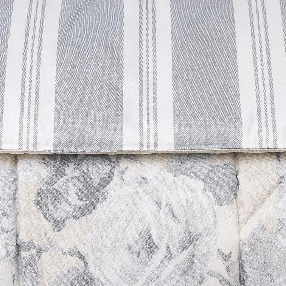 Trapuntella Matrimoniale Oxford Fiore Grande Maè 260x270 – 200 gr Percalle