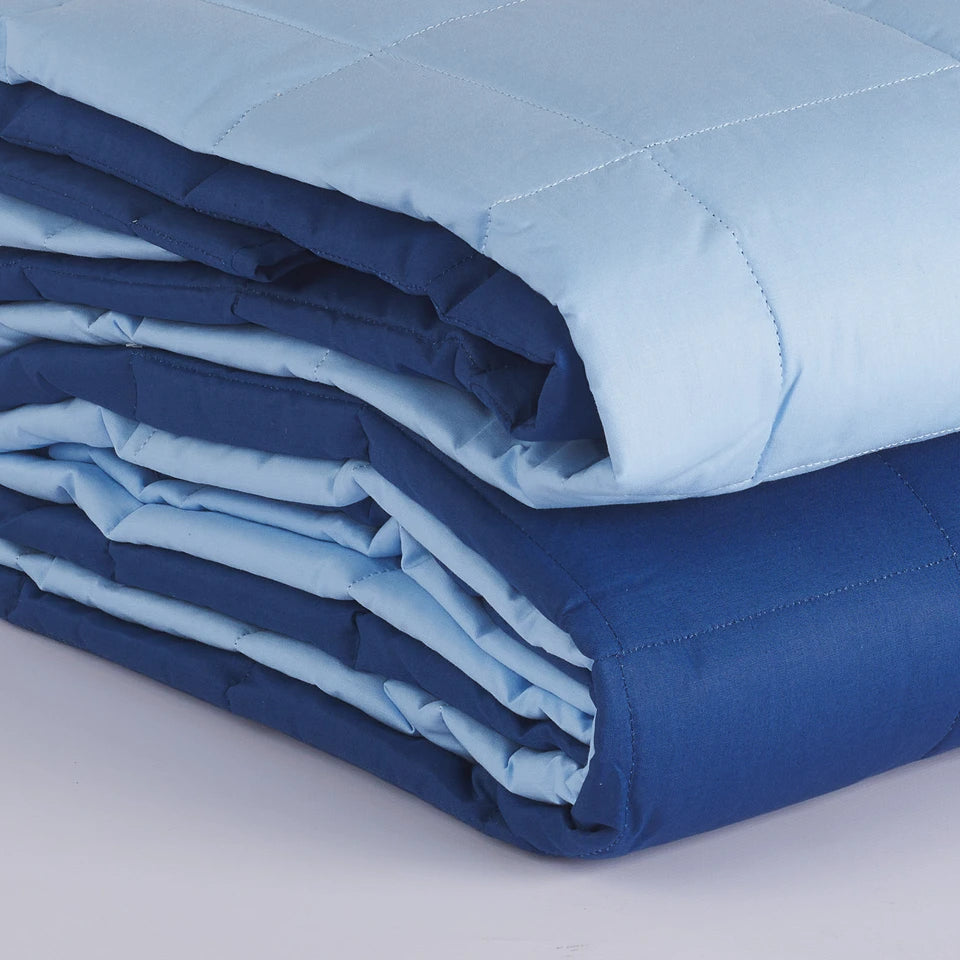 Trapuntino Quilt Double Colorado Tortora in Cotone Percalle – Maè by Via Roma 60