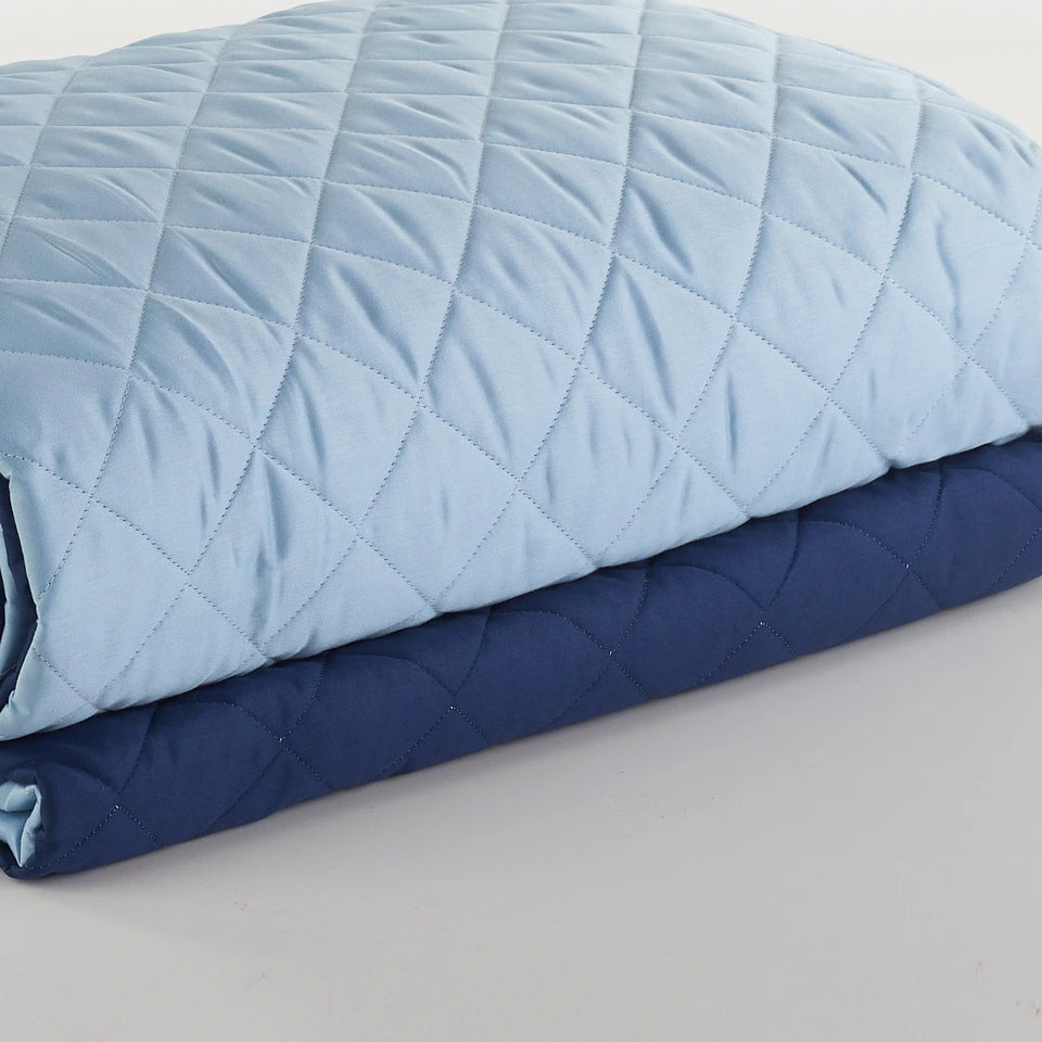 Trapuntino Quilt Double Face Antibes Rombetto Matrimoniale in Raso di Puro Cotone – Via Roma 60