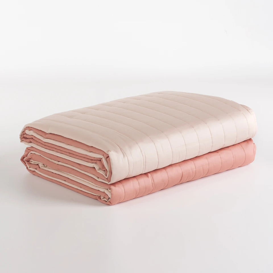 Trapuntino Quilt Double Face Antibes Matrimoniale in Raso di Puro Cotone 200 TC – Via Roma 60