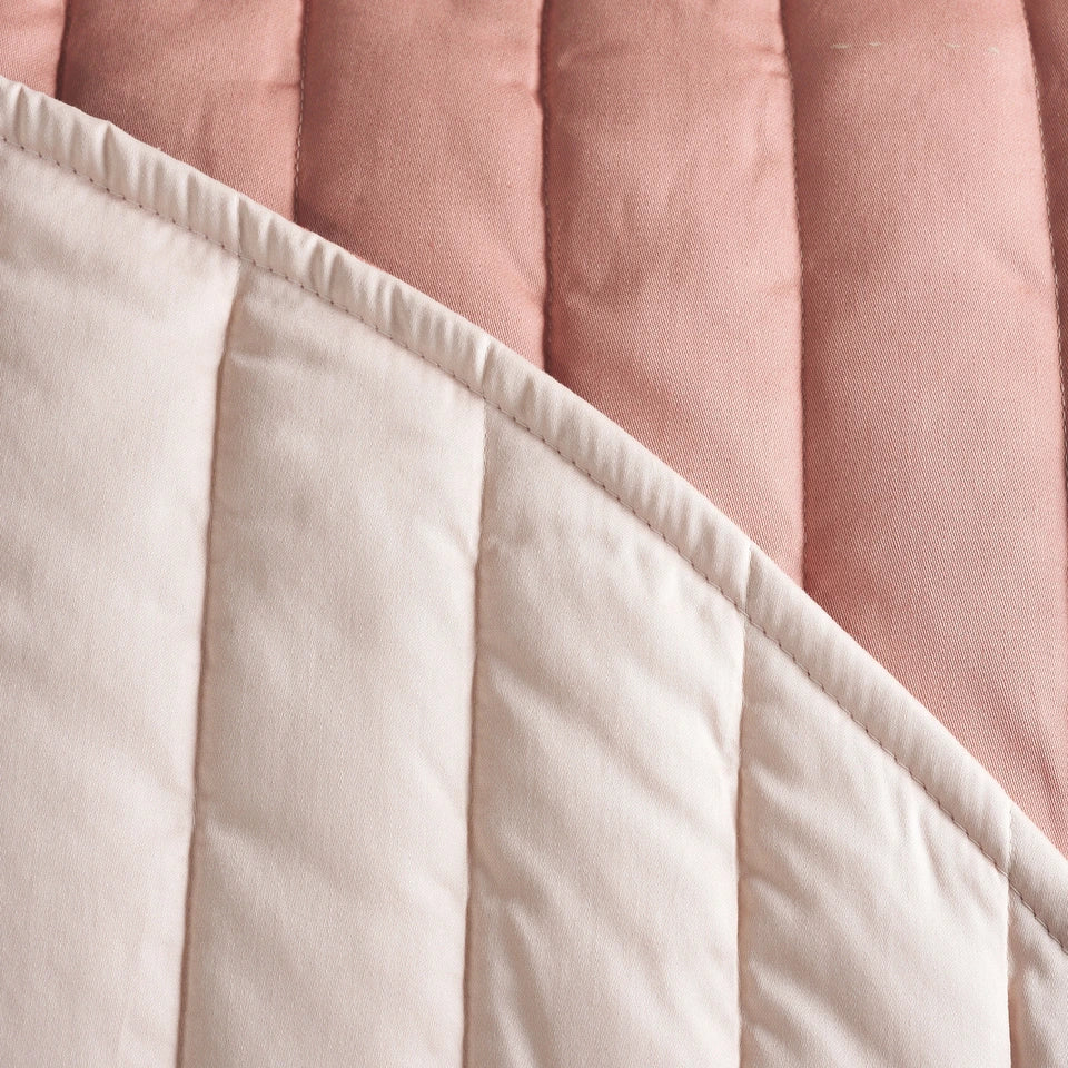 Trapuntino Quilt Double Face Antibes Matrimoniale in Raso di Puro Cotone 200 TC – Via Roma 60