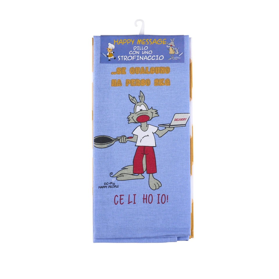 Coppia strofinacci 2kg - Happy People