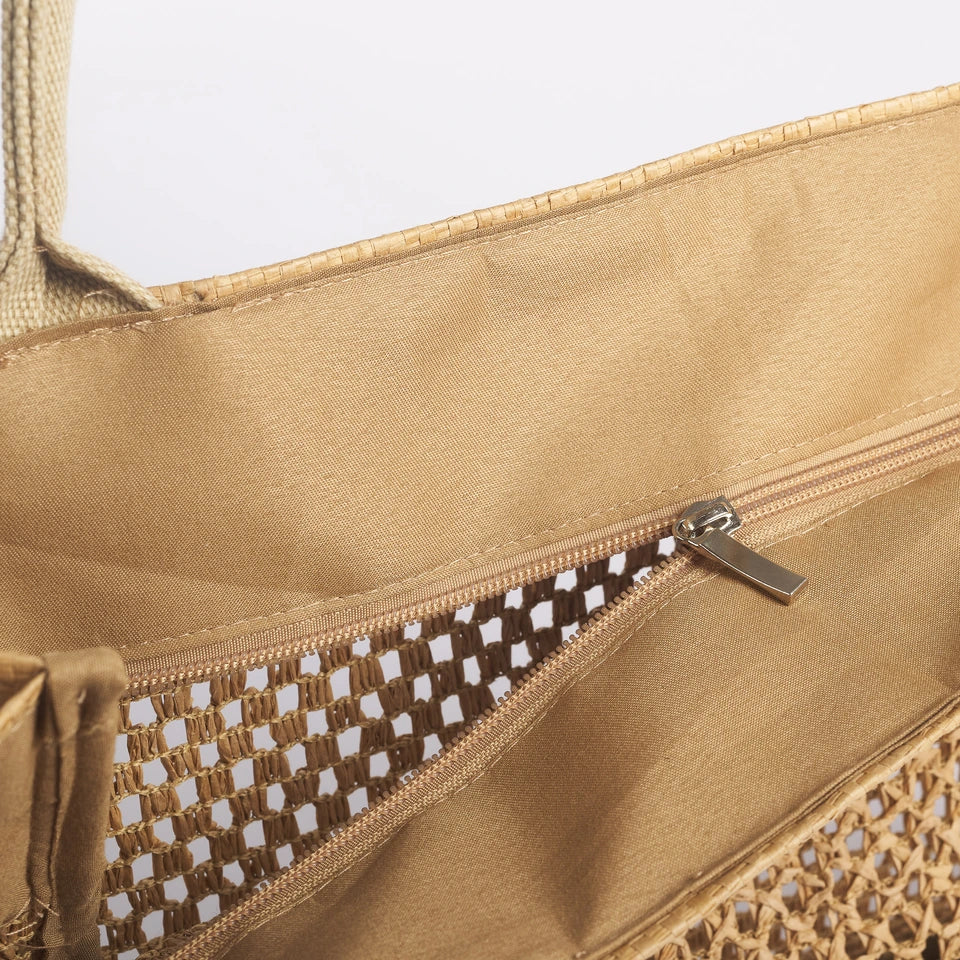 Borsa Mare Caracas Con Zip e Tasca Interna Maè - Via Roma 60