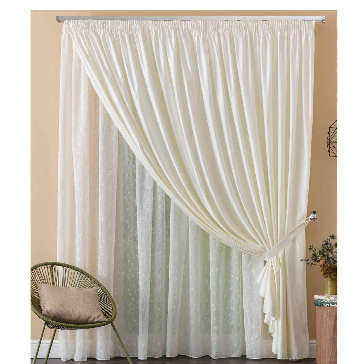 Set 2 tende ELISABETTA by Linea Oro