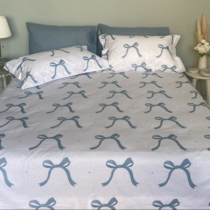 Completo Lenzuola MADEMOISELLE in percalle By Maestri Cotonieri