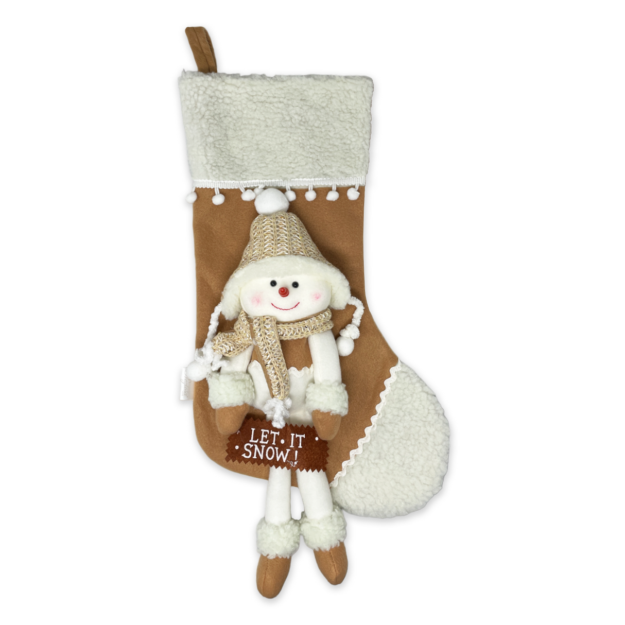 Calza Befana LET IT SNOW By Preziosa Home (Natale)