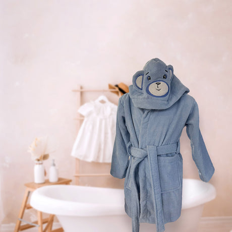 Accappatoio baby Animal Orsetto da 1 a 6 anni by Linea Oro