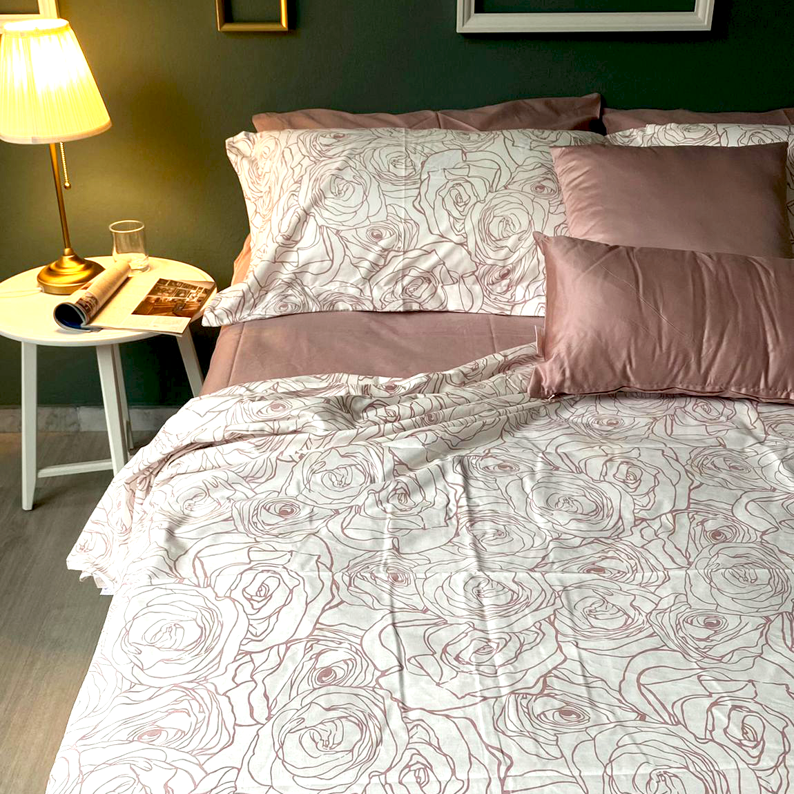 Completo Lenzuola ROSARUM By Maestri Cotonieri