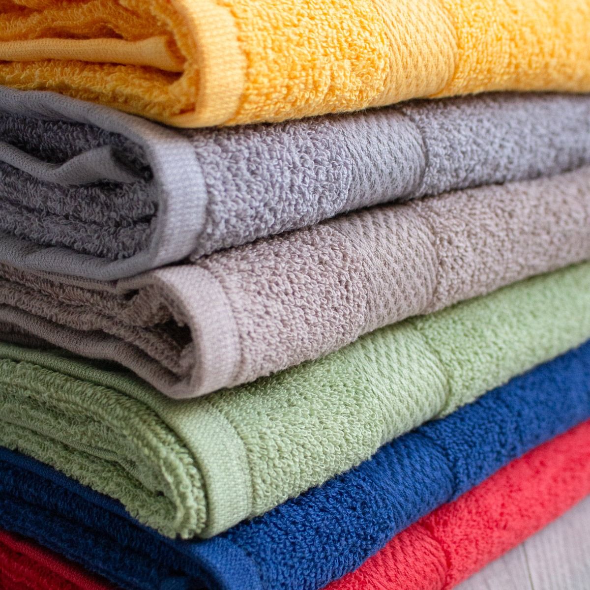 Set da 6 Ospiti Colorissima – Maestri Cotonieri Home (39x57 cm) – Colori Chiari, Medi, Scuri