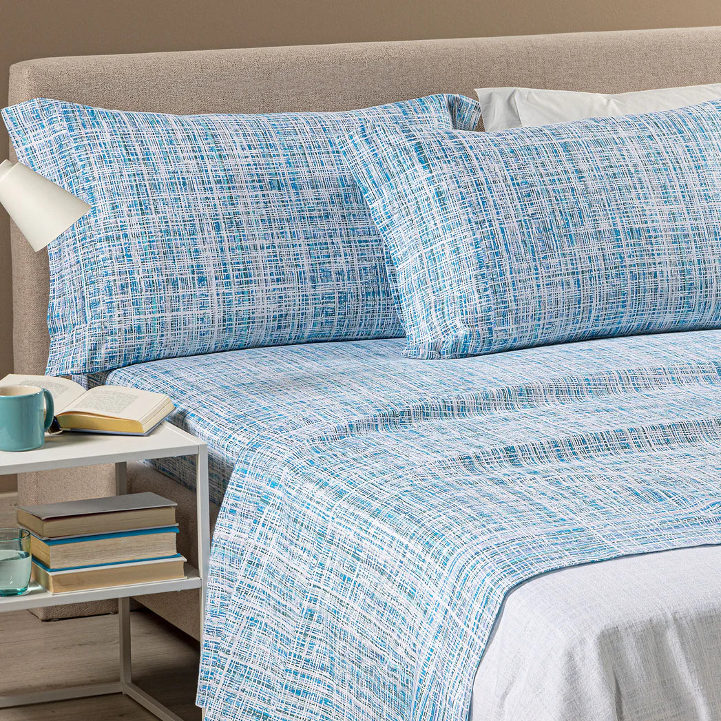 Completo Lenzuola CANDY in Flanella Matrimoniale – Caleffi