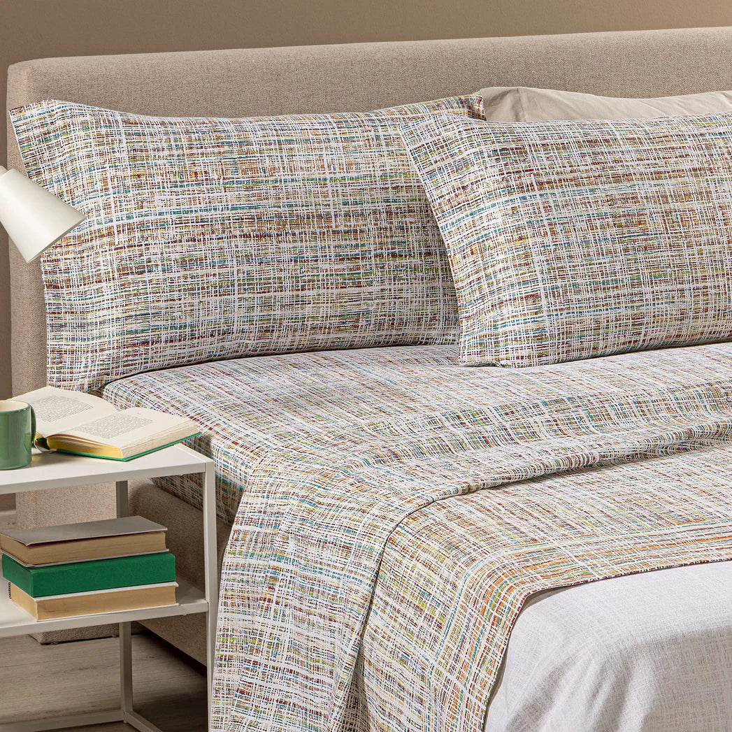 Completo Lenzuola CANDY in Flanella Matrimoniale – Caleffi