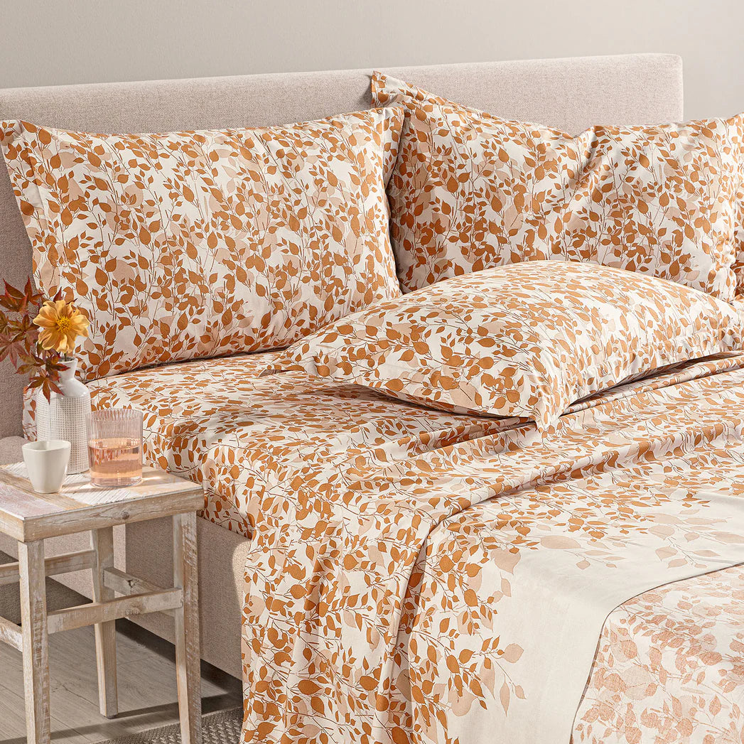 Completo Lenzuola In Cotone Chiara Matrimoniale by Caleffi