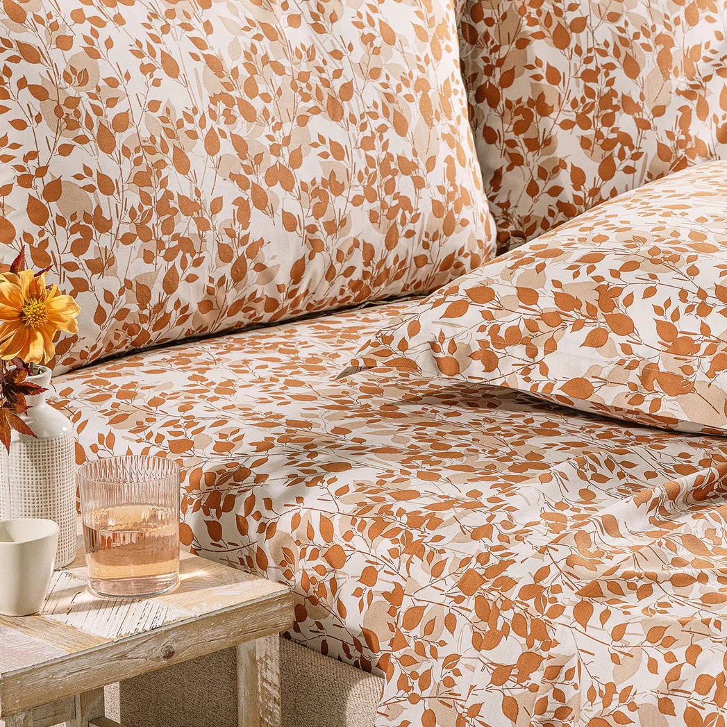 Completo Lenzuola In Cotone Chiara Matrimoniale by Caleffi