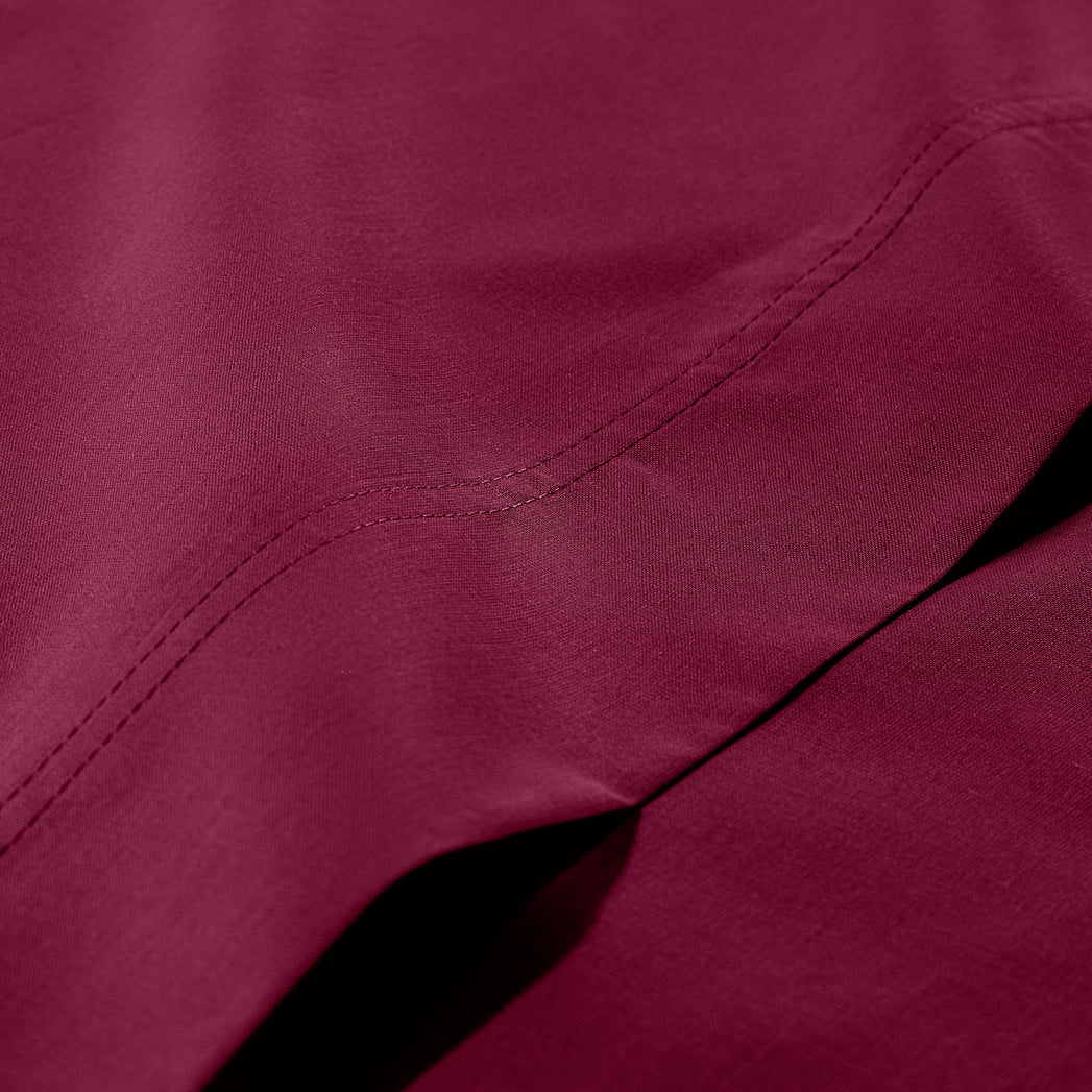 Completo Lenzuola In Cotone Cotone Tinta Unita Matrimoniale - Caleffi