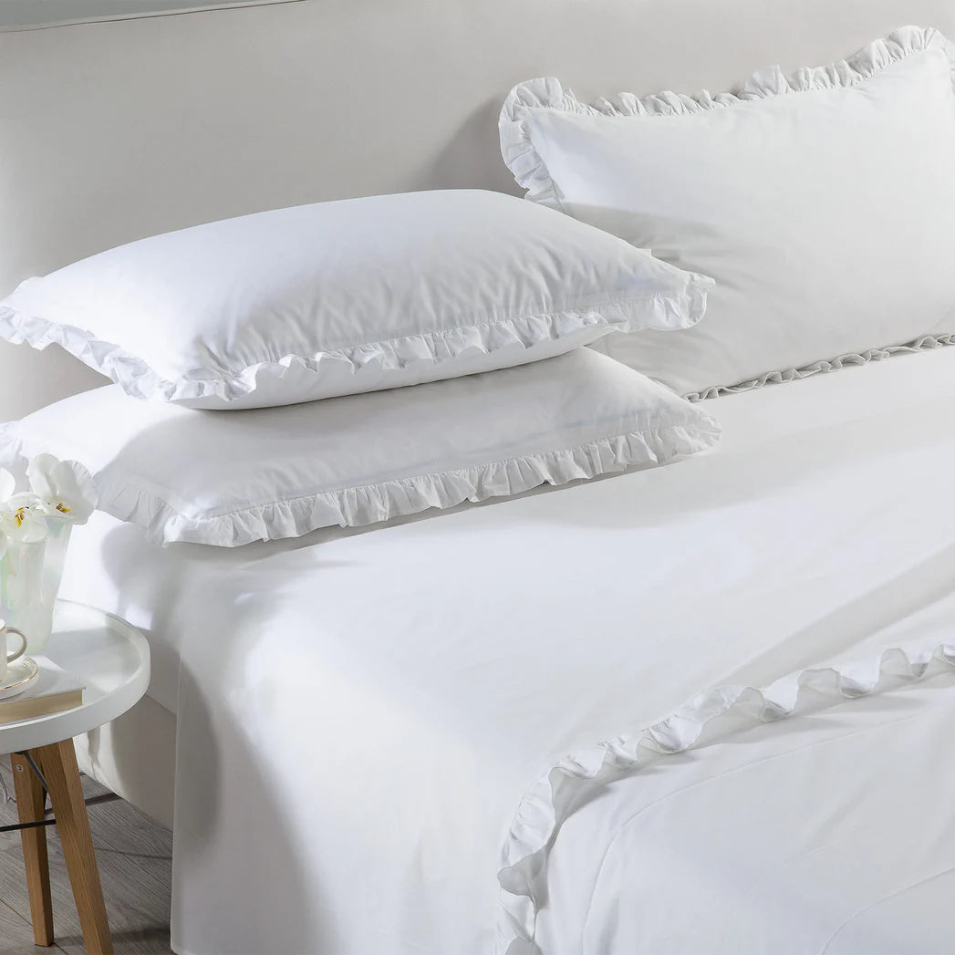 Completo Lenzuola In Percalle Iris - Caleffi