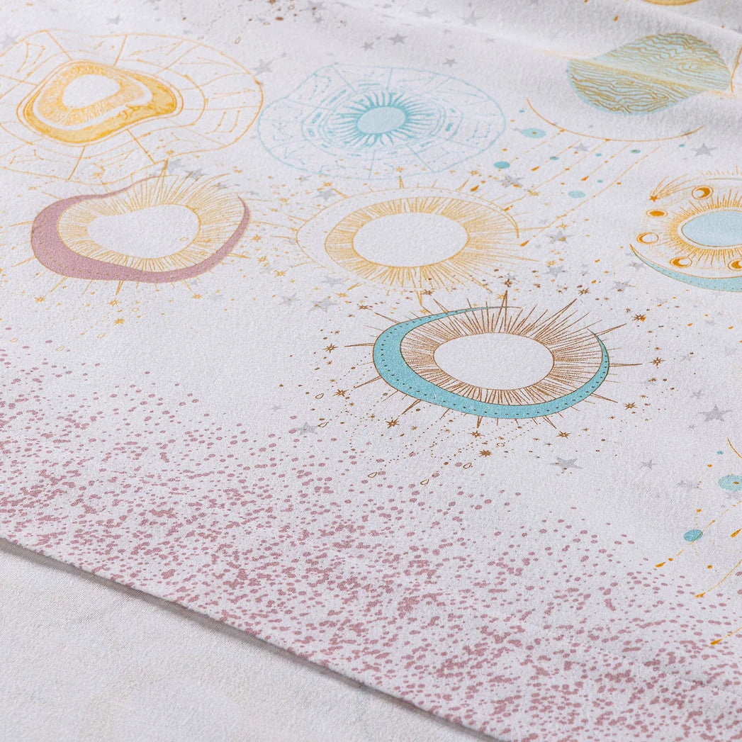 Completo Lenzuola Luna in Flanella Matrimoniale – Caleffi