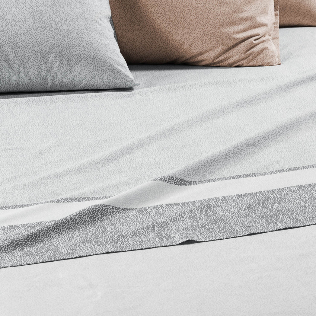 Completo Lenzuola In Cotone Nevada Matrimoniale - Caleffi