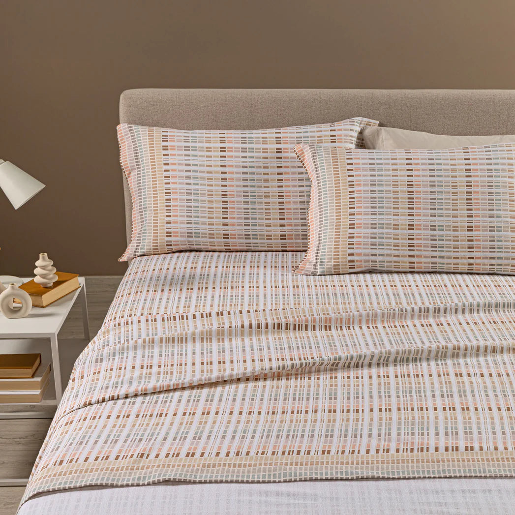 Completo Lenzuola NORVEGIA in Flanella Matrimoniale – Caleffi