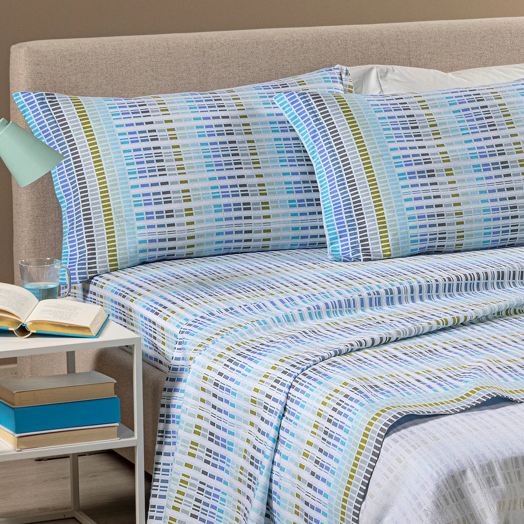 Completo Lenzuola NORVEGIA in Flanella Matrimoniale – Caleffi