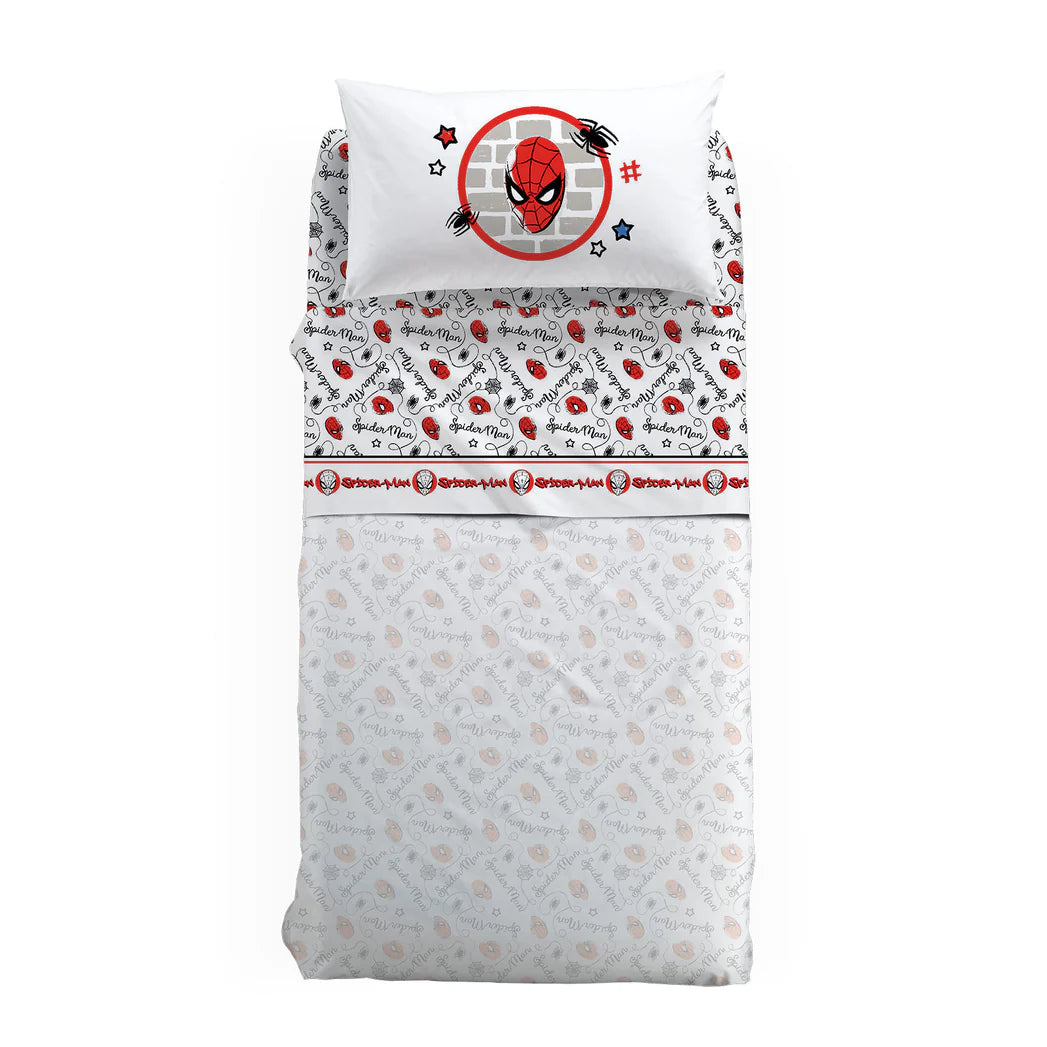 Completo lenzuola SPIDERMAN WEEL  by Caleffi