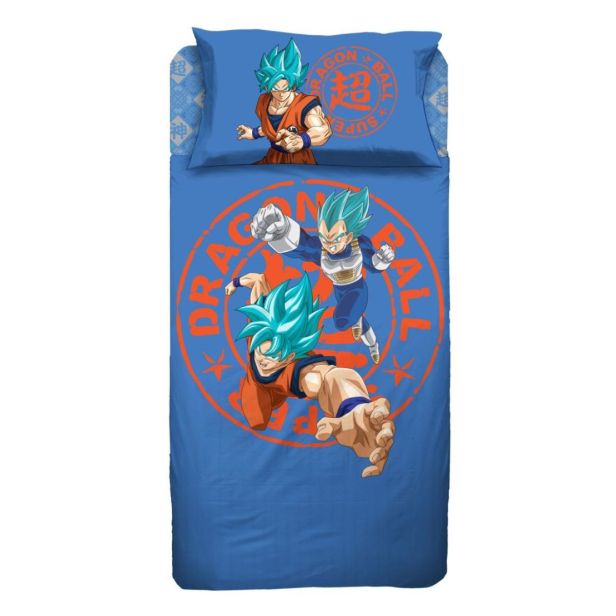 Completo Lenzuola Dragon Ball – Letto Singolo – 100% Cotone