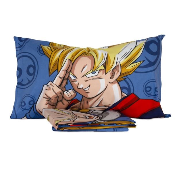Completo Lenzuola Dragon Ball – Letto Singolo – 100% Cotone
