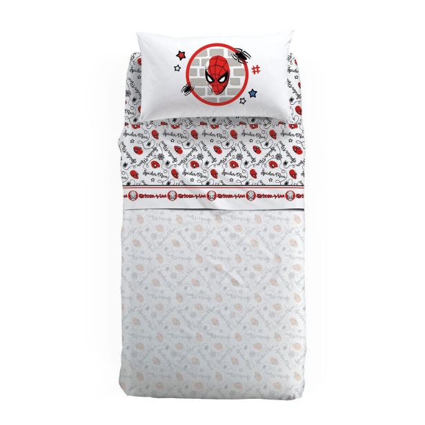 Lenzuola singola SPIDER-MAN WALL by Caleffi